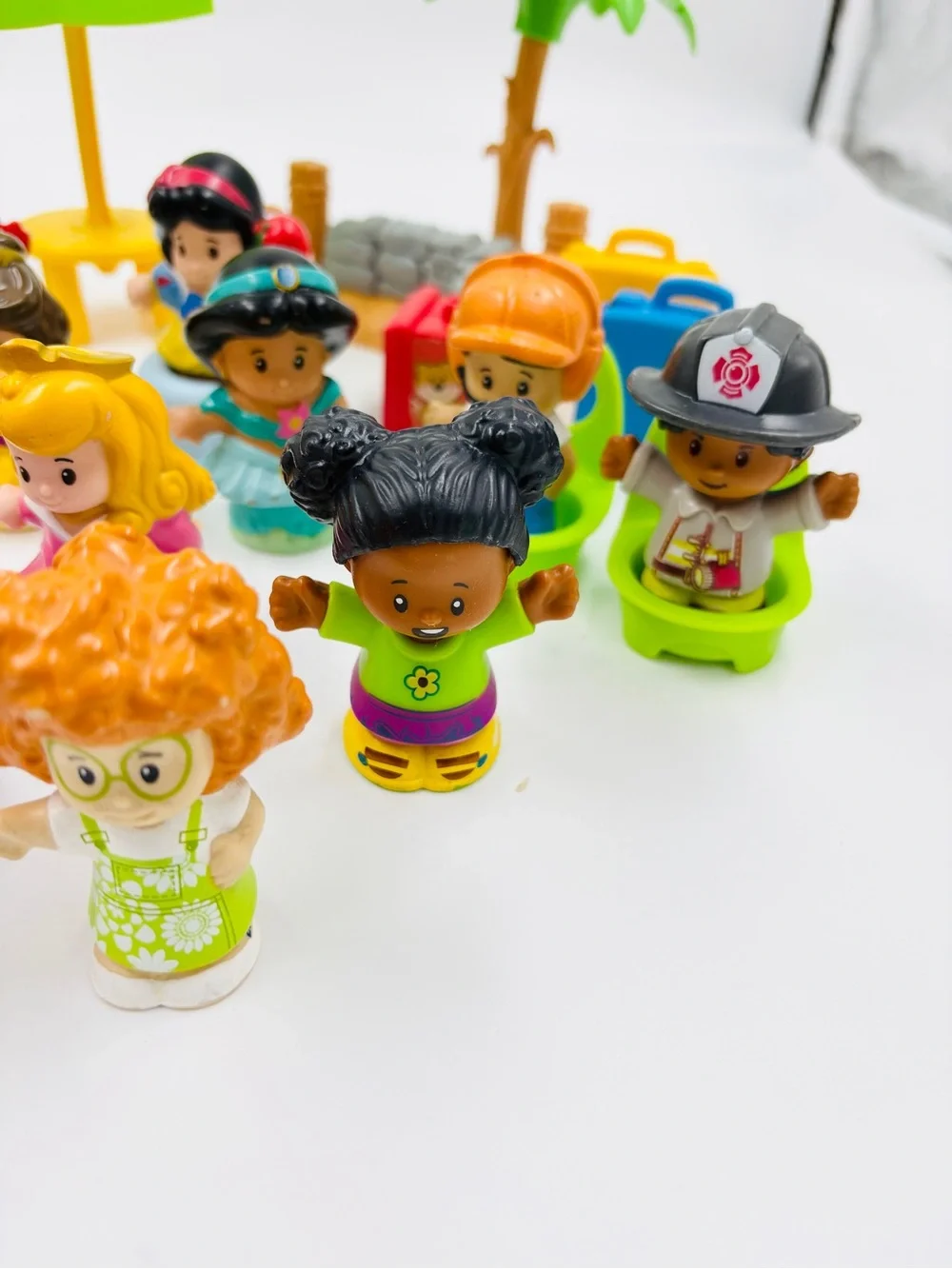Fisher Price Little People Toy Lot Bundle Disney Princess Nativity Set Pieces